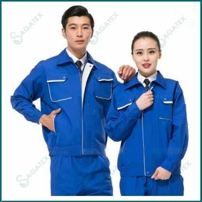 Đồng phục kỹ sư màu xanh