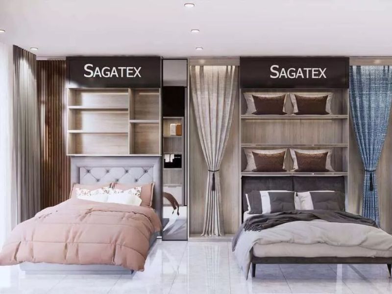 Chất liệu chăn chần khách sạn Sagatex có chất lượng cao