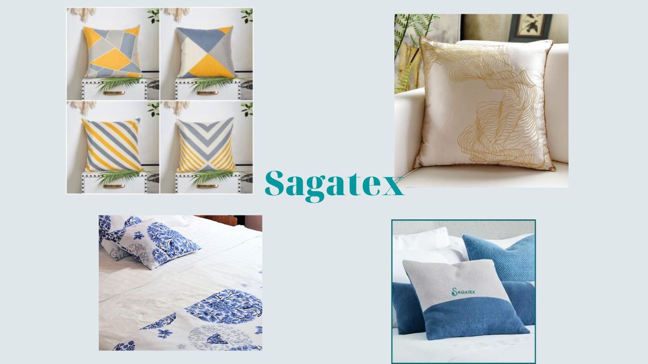 Vỏ gối Sagatex đa dạng chất liệu