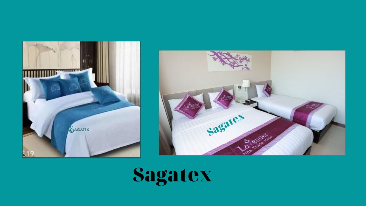 Sagatex sản xuất đa dạng tấm trải trang trí giường khách sạn